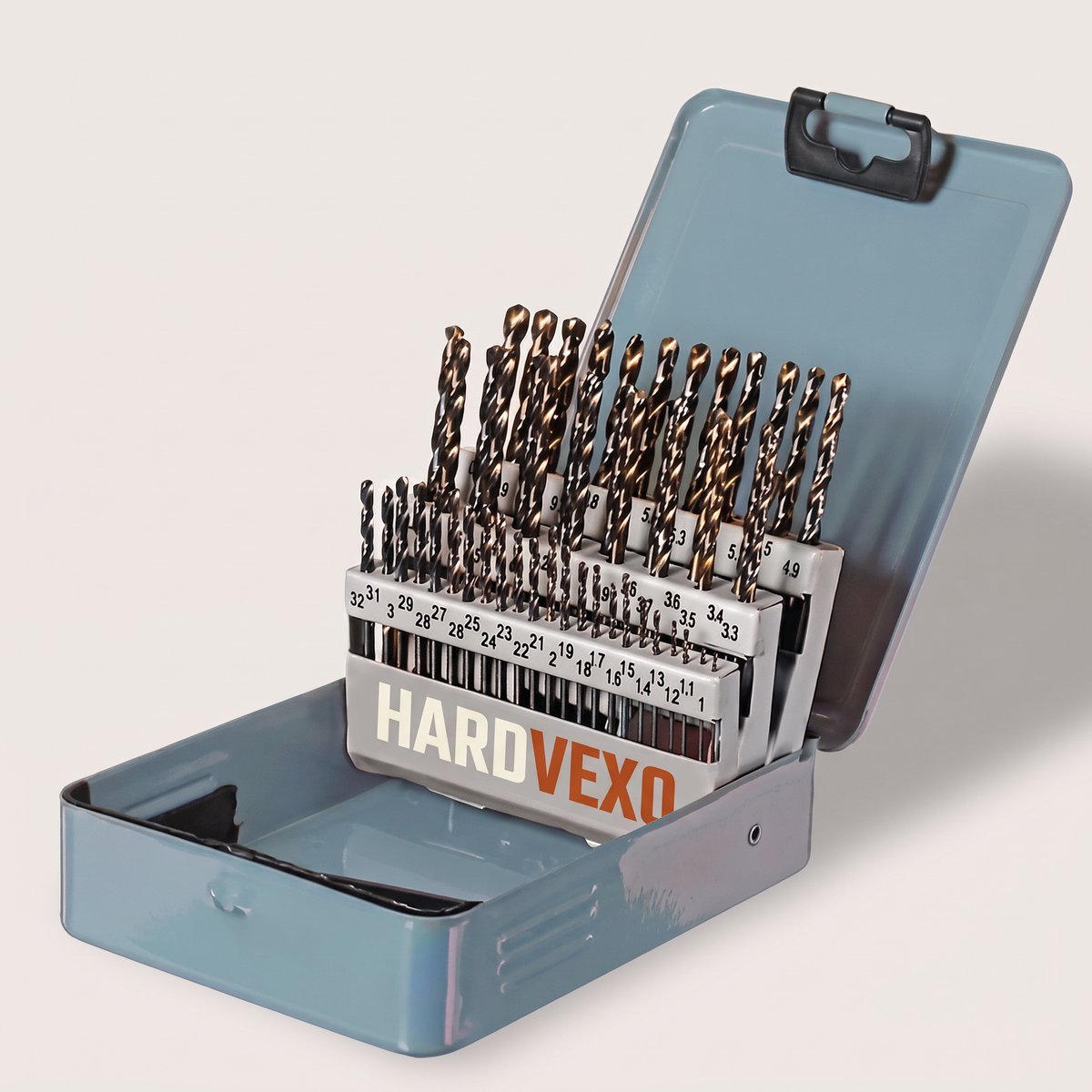 HARDVEXO Metric Twist Drill Bit Set