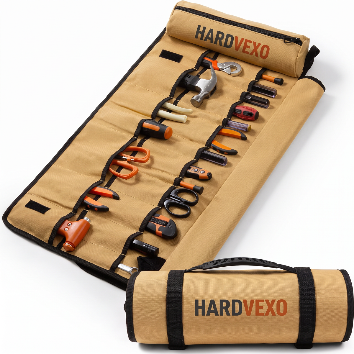 HARDVEXO Roll-Up Tool Organiser Bag